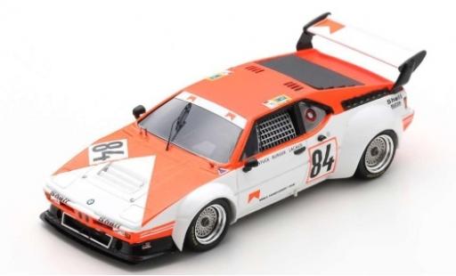 Diecast model cars Bmw M1 1/43 Spark No.84 Motorsport GmbH Marlboro 24h Le Mans 1980 avec Decals H-J.Stuck/D.Lacaud/H-G.Bürger Bmw M1 1/43 Spark No.84 Motorsport GmbH Marlboro 24h Le Mans 1980 avec Decals H-J.Stuck/D.Lacaud/H-G.Bürger diecast model cars