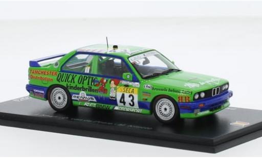 Bmw M3 1/43 Spark (E30) No.43 Luby Sport Alpina 24h Spa 1992 1:43 diecast model cars