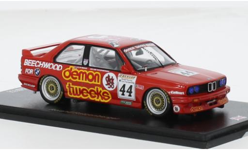 Bmw M3 1/43 Spark (E30) No.44 Demon Tweeks BTCC Thruxton 1988 1:43 diecast model cars