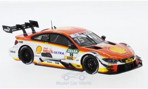 Bmw M4 1/43 Spark DTM No.15 Team RMG S DTM Hockenheim 2017 A.Farfus diecast model cars