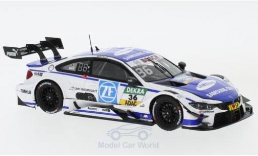 Bmw M4 1/43 Spark DTM No.36 Team RBM Samsung DTM Hockenheim 2017 M.Martin diecast model cars