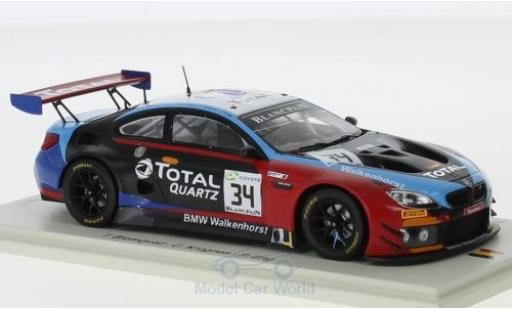 Bmw M6 1/43 Spark GT3 No.34 Walkenhorst Motorsport 24h Spa 2018 T.Blomqvist/C.Krognes/P.Eng diecast model cars