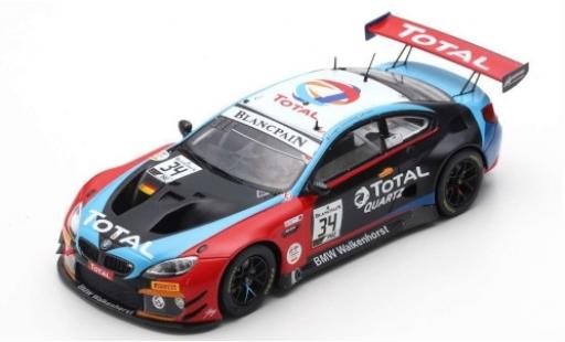 Diecast model cars Bmw M6 1/43 Spark GT3 No.34 Walkenhorst Motorsport Total 24h Spa 2019 M.Jensen/C.Krognes/N.Catsburg Bmw M6 1/43 Spark GT3 No.34 Walkenhorst Motorsport Total 24h Spa 2019 M.Jensen/C.Krognes/N.Catsburg diecast model cars