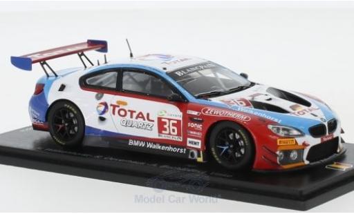 Diecast model cars Bmw M6 1/43 Spark GT3 No.36 Walkenhorst Motorsport 24h Spa 2018 H.Walkenhorst/R.Oeverhaus/A.Buchardt/I.Vinke Bmw M6 1/43 Spark GT3 No.36 Walkenhorst Motorsport 24h Spa 2018 H.Walkenhorst/R.Oeverhaus/A.Buchardt/I.Vinke diecast model cars