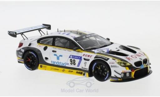 Diecast model cars Bmw M6 1/43 Spark GT3 No.98 Rowe Racing 24h Nürburgring 2018 N.Catsburg/R.Westbrook/J.Edwards/T.Blomqvist Bmw M6 1/43 Spark GT3 No.98 Rowe Racing 24h Nürburgring 2018 N.Catsburg/R.Westbrook/J.Edwards/T.Blomqvist diecast model cars