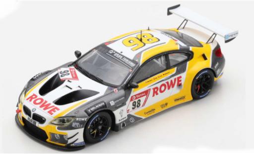 Diecast model cars Bmw M6 1/43 Spark GT3 No.98 Rowe Racing ROWE 24h Nürburgring 2020 M.Wittmann/T.Blomqvist/P.Eng Bmw M6 1/43 Spark GT3 No.98 Rowe Racing ROWE 24h Nürburgring 2020 M.Wittmann/T.Blomqvist/P.Eng diecast model cars