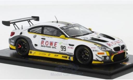 Diecast model cars Bmw M6 1/43 Spark GT3 No.99 ROWE Racing 24h Spa 2018 A.Sims/J.Klingmann/N.Catsburg Bmw M6 1/43 Spark GT3 No.99 ROWE Racing 24h Spa 2018 A.Sims/J.Klingmann/N.Catsburg diecast model cars
