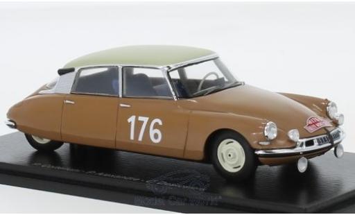 Diecast model cars Citroen ID 19 1/43 Spark No.176 Rallye Monte Carlo 1959 P.Coltelloni/P.Alexandre/C.Desrosiers Citroen ID 19 1/43 Spark No.176 Rallye Monte Carlo 1959 P.Coltelloni/P.Alexandre/C.Desrosiers diecast model cars