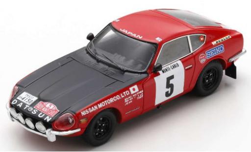Diecast model cars Datsun 240Z 1/43 Spark No.5 Rallye Monte Carlo 1972 R.Aaltonen/J.Todt Datsun 240Z 1/43 Spark No.5 Rallye Monte Carlo 1972 R.Aaltonen/J.Todt diecast model cars