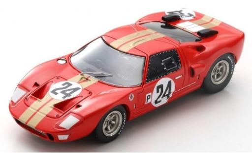 Diecast model cars Ford GT40 1/43 Spark AMR2 RHD No.24 Alan Mann Racing 12h Sebring 1966 G.Hill/J.Stewart Ford GT40 1/43 Spark AMR2 RHD No.24 Alan Mann Racing 12h Sebring 1966 G.Hill/J.Stewart diecast model cars