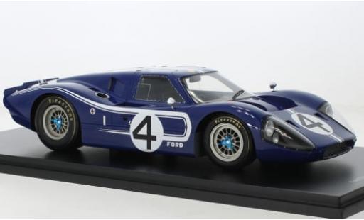 Ford GT40 1/18 Spark Mk IV RHD No.4 24h Le Mans 1967 1:18 diecast model cars