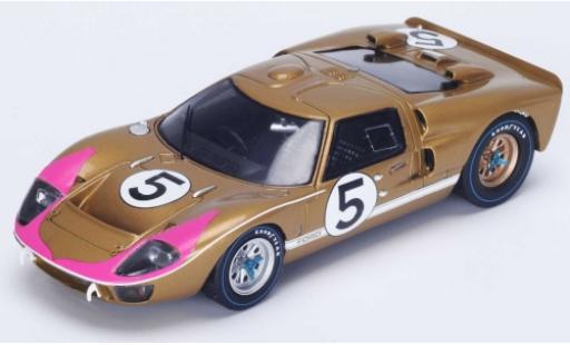 Diecast model cars Ford GT40 1/18 Spark MkII No.5 24h Le Mans 1966 R.Bucknum/D.Hutcherson Ford GT40 1/18 Spark MkII No.5 24h Le Mans 1966 R.Bucknum/D.Hutcherson diecast model cars