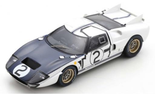 Diecast model cars Ford GT40 1/43 Spark MKII RHD No.2 24h Le Mans 1965 P.Hill/C.Amon Ford GT40 1/43 Spark MKII RHD No.2 24h Le Mans 1965 P.Hill/C.Amon diecast model cars