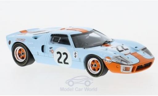 Diecast model cars Ford GT40 1/43 Spark No.22 12h Sebring 1969 J.Ickx/J.Oliver Ford GT40 1/43 Spark No.22 12h Sebring 1969 J.Ickx/J.Oliver diecast model cars