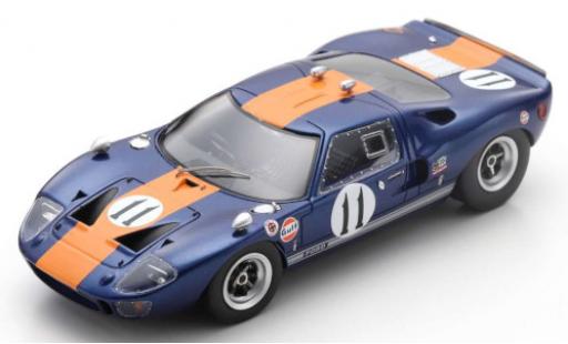 Diecast model cars Ford GT40 1/43 Spark RHD No.11 6h Daytona 1967 J.Ickx/D.Thompson Ford GT40 1/43 Spark RHD No.11 6h Daytona 1967 J.Ickx/D.Thompson diecast model cars