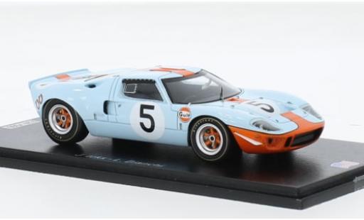 Ford GT40 1/43 Spark RHD No.5 6h Watkins Glen 1968 1:43 diecast model cars