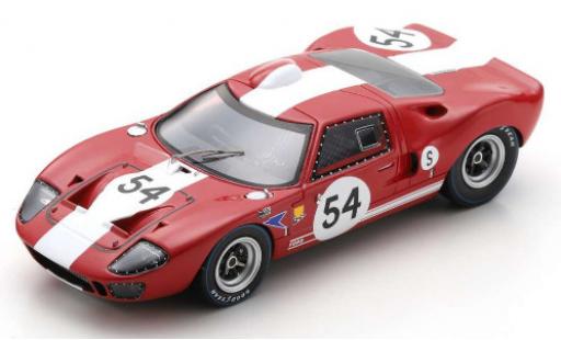 Diecast model cars Ford GT40 1/43 Spark RHD No.54 BOAC 6h Silverstone 1967 D.Charlton/C.Crabbe Ford GT40 1/43 Spark RHD No.54 BOAC 6h Silverstone 1967 D.Charlton/C.Crabbe diecast model cars