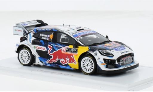 Ford Puma 1/43 Spark Rally1 No.16 M-Sport World Rally Team Rallye WM Rallye Monte Carlo 2024 1:43 diecast model cars
