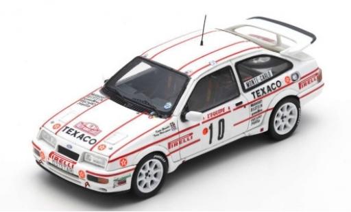Diecast model cars Ford Sierra 1/43 Spark RS Cosworth No.10 Texaco Rallye Monte Carlo 1987 K.Grundel/T.Harryman Ford Sierra 1/43 Spark RS Cosworth No.10 Texaco Rallye Monte Carlo 1987 K.Grundel/T.Harryman diecast model cars