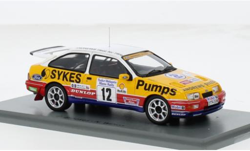 Diecast model cars Ford Sierra 1/43 Spark RS Cosworth No.12 Rallye Manx 1989 1:43 Ford Sierra 1/43 Spark RS Cosworth No.12 Rallye Manx 1989 1:43 diecast model cars