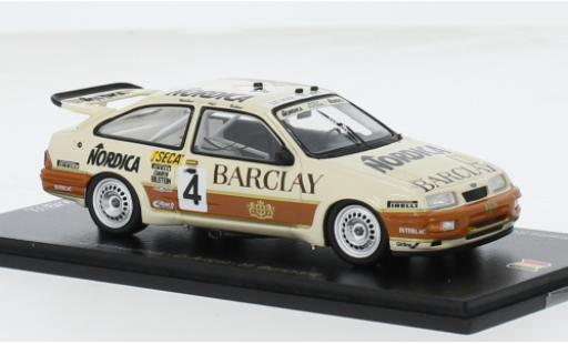 Diecast model cars Ford Sierra 1/43 Spark RS Cosworth No.4 Wolf Racing Barclay 24h Spa 1987 1:43 Ford Sierra 1/43 Spark RS Cosworth No.4 Wolf Racing Barclay 24h Spa 1987 1:43 diecast model cars