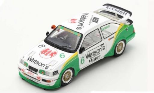 Diecast model cars Ford Sierra 1/43 Spark RS500 Cosworth No.6 Watsons Macau Guia Race 1990 R.Gravett Ford Sierra 1/43 Spark RS500 Cosworth No.6 Watsons Macau Guia Race 1990 R.Gravett diecast model cars