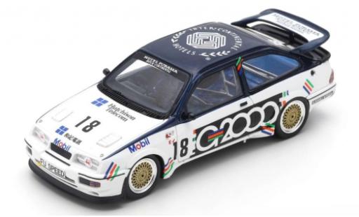Diecast model cars Ford Sierra 1/43 Spark RS500 Cosworth RHD No.18 G2000 Macau Guia Race 1988 A.Rouse Ford Sierra 1/43 Spark RS500 Cosworth RHD No.18 G2000 Macau Guia Race 1988 A.Rouse diecast model cars