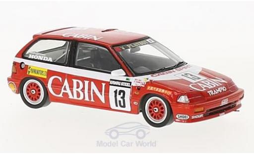 Diecast model cars Honda Civic 1/43 Spark EF3 RHD No.13 Cabin Macau Guia Race 1988 K.Shimizu Honda Civic 1/43 Spark EF3 RHD No.13 Cabin Macau Guia Race 1988 K.Shimizu diecast model cars