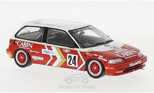Diecast model cars Honda Civic 1/43 Spark EF3 RHD No.24 Macau Guia Race 1989 M.Miyoshi Honda Civic 1/43 Spark EF3 RHD No.24 Macau Guia Race 1989 M.Miyoshi diecast model cars