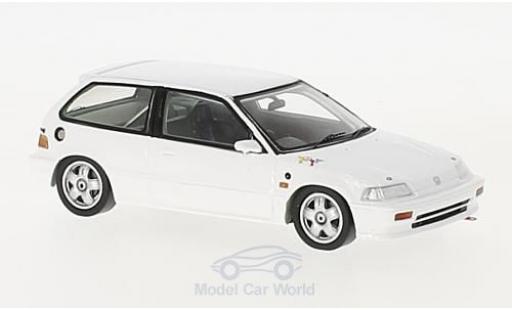 Diecast model cars Honda Civic 1/43 Spark EF3 white RHD 1988 Group A Honda Civic 1/43 Spark EF3 white RHD 1988 Group A diecast model cars