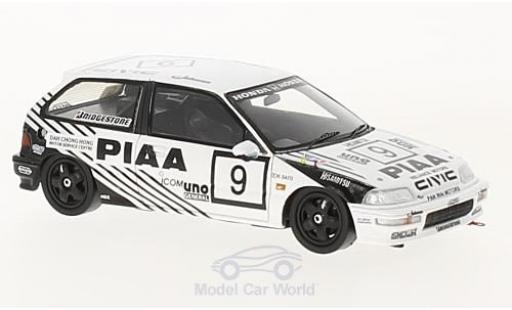 Diecast model cars Honda Civic 1/43 Spark EF9 RHD No.9 PIAA Macau Guia Race 1990 K.Sato Honda Civic 1/43 Spark EF9 RHD No.9 PIAA Macau Guia Race 1990 K.Sato diecast model cars