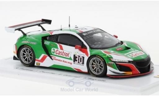 Diecast model cars Honda NSX 1/43 Spark GT3 No.30 Castrol Racing Castrol 24h Spa 2018 R.Patrese/P.Depailler/E.Guerrieri/B.Baguette Honda NSX 1/43 Spark GT3 No.30 Castrol Racing Castrol 24h Spa 2018 R.Patrese/P.Depailler/E.Guerrieri/B.Baguette diecast model cars