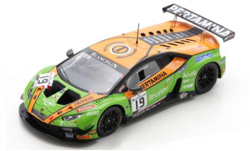 Diecast model cars Lamborghini Huracan 1/43 Spark GT3 Evo No.19 GRT Grasser Racing Team 24h Spa 2019 A.Santamato/G.Tweraser/L.Mauron/A.Amici Lamborghini Huracan 1/43 Spark GT3 Evo No.19 GRT Grasser Racing Team 24h Spa 2019 A.Santamato/G.Tweraser/L.Mauron/A.Amici diecast model cars