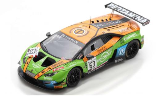 Diecast model cars Lamborghini Huracan 1/43 Spark GT3 Evo No.63 GRT Grasser Racing Team 24h Spa 2019 M.Bortolotti/C.Engelhart/R.Ineichen Lamborghini Huracan 1/43 Spark GT3 Evo No.63 GRT Grasser Racing Team 24h Spa 2019 M.Bortolotti/C.Engelhart/R.Ineichen diecast model cars