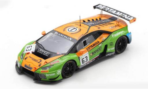 Diecast model cars Lamborghini Huracan 1/43 Spark GT3 No.63 GRT Grasser Racing Team 24h Spa 2018 A.Caldarelli/C.Engelhart/M.Bortolotti Lamborghini Huracan 1/43 Spark GT3 No.63 GRT Grasser Racing Team 24h Spa 2018 A.Caldarelli/C.Engelhart/M.Bortolotti diecast model cars