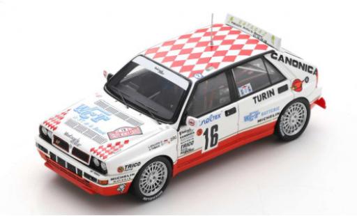 Lancia Delta 1/43 Spark HF Integrale EVO Gr.N No.16 Rallye WM Rallye Monte Carlo 1993 C.Spiliotis/H.Thibaud diecast model cars