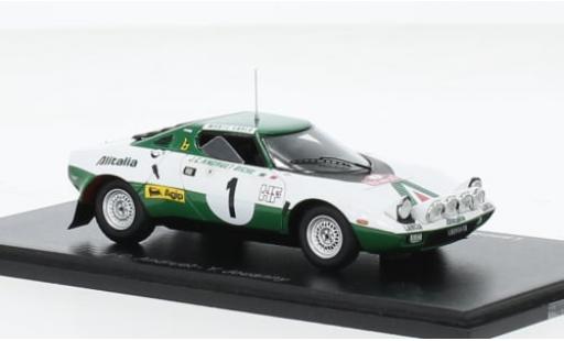 Lancia Stratos 1/43 Spark HF No.1 Alitalia Rallye WM Rallye Monte Carlo 1975 1:43 diecast model cars