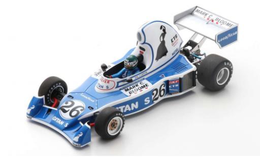 Diecast model cars Ligier JS5 1/18 Spark No.26 Gitanes Gitanes Formel 1 GP Long Beach 1976 avec Decals J.Laffite Ligier JS5 1/18 Spark No.26 Gitanes Gitanes Formel 1 GP Long Beach 1976 avec Decals J.Laffite diecast model cars