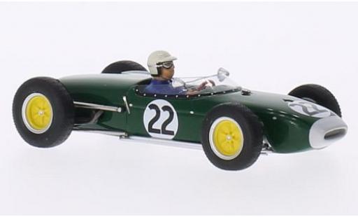 Diecast model cars Lotus 18 1/43 Spark No.22 GP Frankreich 1960 R.Flockhart Lotus 18 1/43 Spark No.22 GP Frankreich 1960 R.Flockhart diecast model cars