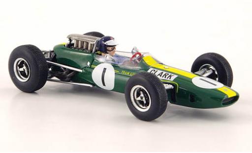 Diecast model cars Lotus 33 1/43 Spark Climax No.1 Formel 1 GP Deutschland 1965 J.Clark Lotus 33 1/43 Spark Climax No.1 Formel 1 GP Deutschland 1965 J.Clark diecast model cars