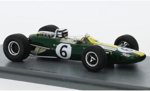 Diecast model cars Lotus 33 1/43 Spark No.6 Formel 1 GP Kanada 1967 M.Fisher Lotus 33 1/43 Spark No.6 Formel 1 GP Kanada 1967 M.Fisher diecast model cars