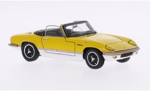 Diecast model cars Lotus Elan 1/43 Spark Sprint DHC yellow/white RHD Lotus Elan 1/43 Spark Sprint DHC yellow/white RHD diecast model cars