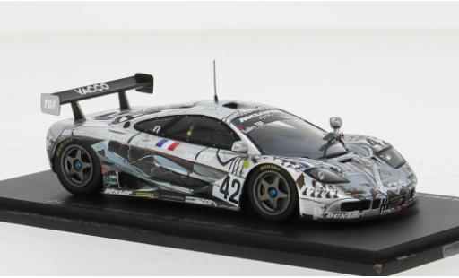 Diecast model cars McLaren F1 1/43 Spark GTR No.42 Societe BBA Competition 24h Le Mans 1995 1:43 McLaren F1 1/43 Spark GTR No.42 Societe BBA Competition 24h Le Mans 1995 1:43 diecast model cars
