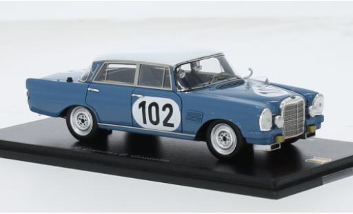 Mercedes 300 1/43 Spark SE No.102 24h Spa 1964 1:43 diecast model cars