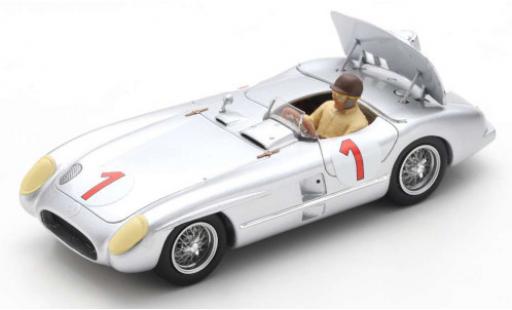 Mercedes 300 1/43 Spark SLR No.1 GP Kristianstad 1955 J.M.Fangio diecast model cars