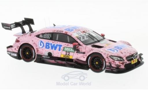 Mercedes Classe C DTM 1/43 Spark AMG C 63 DTM No.22 -AMG DTM Team HWA BWT DTM 2017 L.Auer diecast model cars