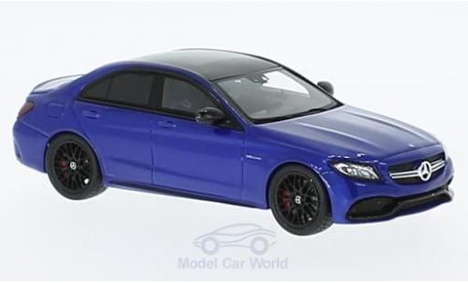 Diecast model cars Mercedes Classe C 1/43 Spark AMG C 63S metallic blue 2016 Mercedes Classe C 1/43 Spark AMG C 63S metallic blue 2016 diecast model cars