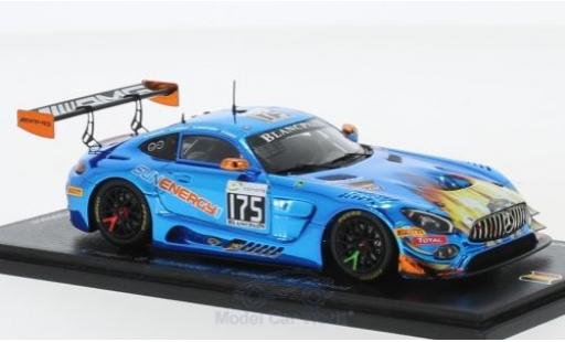 Diecast model cars Mercedes AMG GT 1/43 Spark 3 No.175 Sun Energy 1 Team HTP Motorsport 24h Spa 2018 K.Habul/B.Schneider/T.Jäger/M.Konrad Mercedes AMG GT 1/43 Spark 3 No.175 Sun Energy 1 Team HTP Motorsport 24h Spa 2018 K.Habul/B.Schneider/T.Jäger/M.Konrad diecast model cars