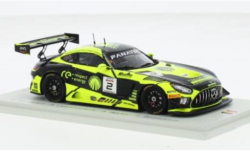 Mercedes AMG GT 1/43 Spark 3 No.2 GetSpeed 24h Spa 2023 1:43 diecast model cars