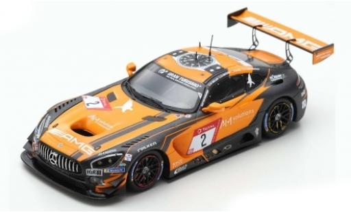 Diecast model cars Mercedes AMG GT 1/43 Spark 3 No.2 -AMG Team Black Falcon 24h Nürburgring 2019 A.Christodoulou/M.Engel/M.Metzger/D.Müller Mercedes AMG GT 1/43 Spark 3 No.2 -AMG Team Black Falcon 24h Nürburgring 2019 A.Christodoulou/M.Engel/M.Metzger/D.Müller diecast model cars